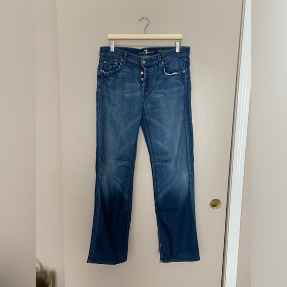 7 for all man kind men’s jeans. size 34